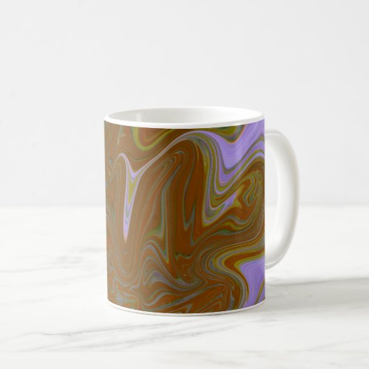 Mug Marble Forms – Terracotta Warm Abstract (Devant droit)