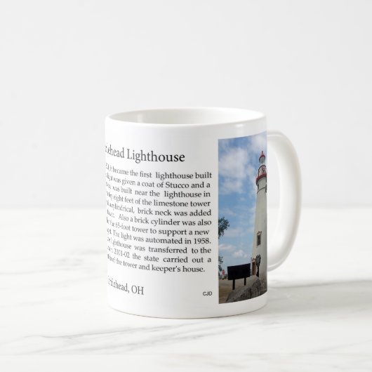 Mug Marblehead Lighthouse histoire muette (Devant droit)