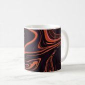 Mug Marbre Abstrait : Arrière - plan de la texture art (Devant droit)