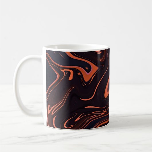 Mug Marbre Abstrait : Arrière - plan de la texture art (Gauche)