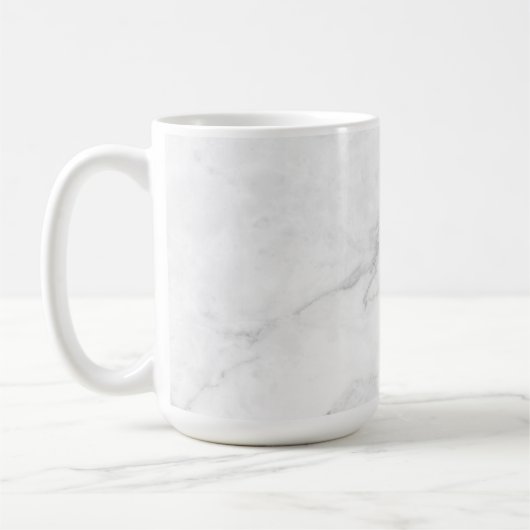Mug Marbre Blanc (Gauche)