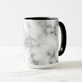 Mug Marbre blanc (Devant droit)