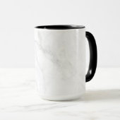 Mug Marbre Blanc (Devant droit)