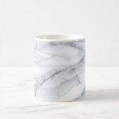 Mug Marbre blanc Carrara Calacatta Texture (Centre)