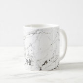 Mug MARBRE BLANC PixDezines (Devant droit)