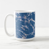 Mug Marbre Bleu Argent (Gauche)