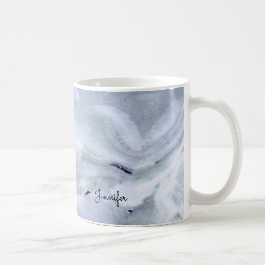Mug Marbre bleu clair (Droite)