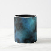 Mug Marbre Bleu Cosmic Faux (Centre)