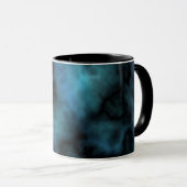 Mug Marbre Bleu Cosmic Faux (Devant droit)