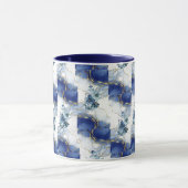 Mug Marbre Bleu Élégant (Centre)