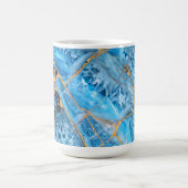 Mug Marbre Bleu et Or (Centre)