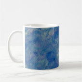 Mug Marbre bleu et rose Acrylique Abstraction (Gauche)