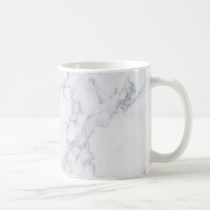 Mug Marbre classique de blanc gris