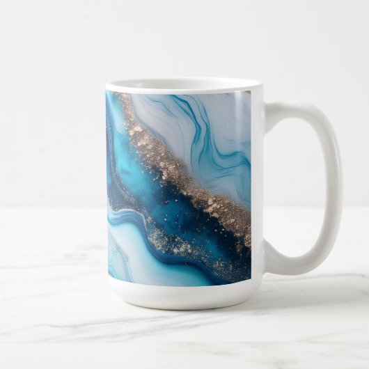 Mug Marbre de Blue River (Droite)