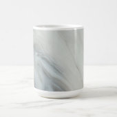Mug Marbre design gris pierre classique mule (Centre)