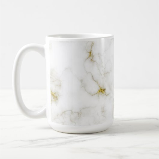 Mug Marbre doré (Gauche)