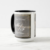 Mug Marbre élégant personnalisé (Devant gauche)
