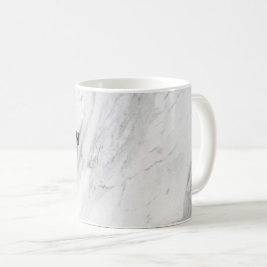 Mug Marbre moderne (Devant droit)