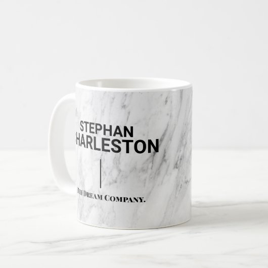 Mug Marbre moderne (Devant gauche)