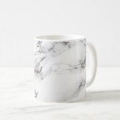 Mug marbre noir et blanc (Devant droit)