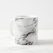 Mug marbre noir et blanc (Devant gauche)