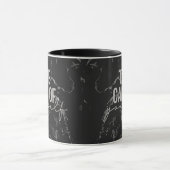 Mug Marbre noir moderne classique (Centre)