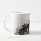 Mug Marbre noir or assez (Gauche)