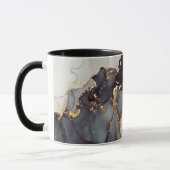 Mug Marbre noir or assez (Gauche)