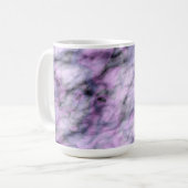 Mug Marbre pourpre (Devant gauche)