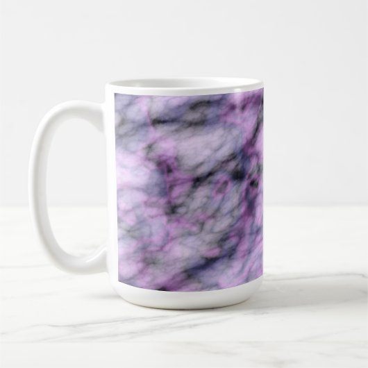 Mug Marbre pourpre (Gauche)