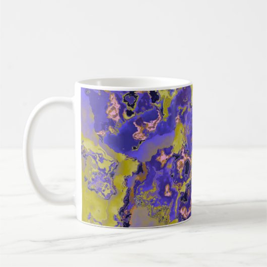 Mug Marbre Radioactif (Gauche)