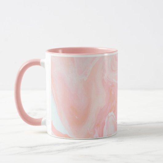 Mug Marbre rose (Gauche)