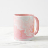 Mug Marbre rose (Devant droit)