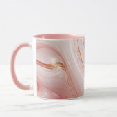 Mug Marbre rose et or (Gauche)