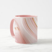 Mug Marbre rose et or (Devant gauche)