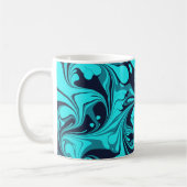 Mug Marbre turquoise (Gauche)