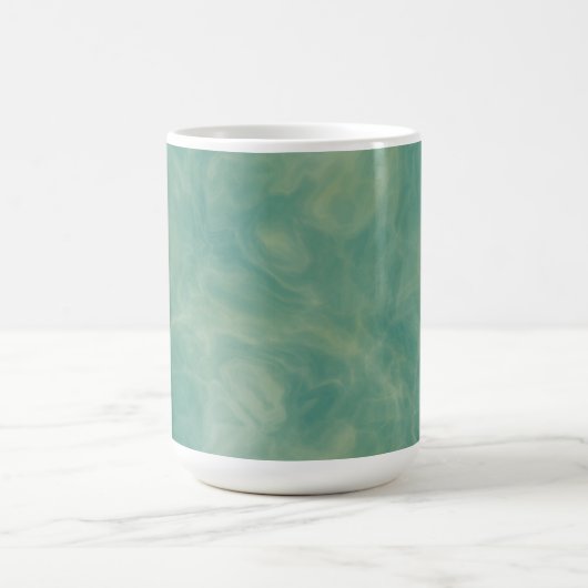 Mug marbre vert abstrait (Centre)