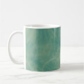 Mug marbre vert abstrait (Gauche)