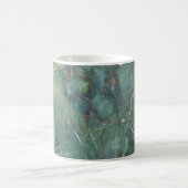 Mug Marbre vert de Malachite Texture détaillée (Centre)