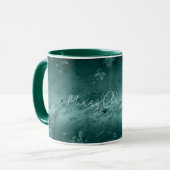 Mug Marbre vert émeraude (Devant gauche)