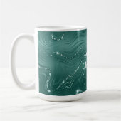 Mug Marbre vert émeraude (Gauche)