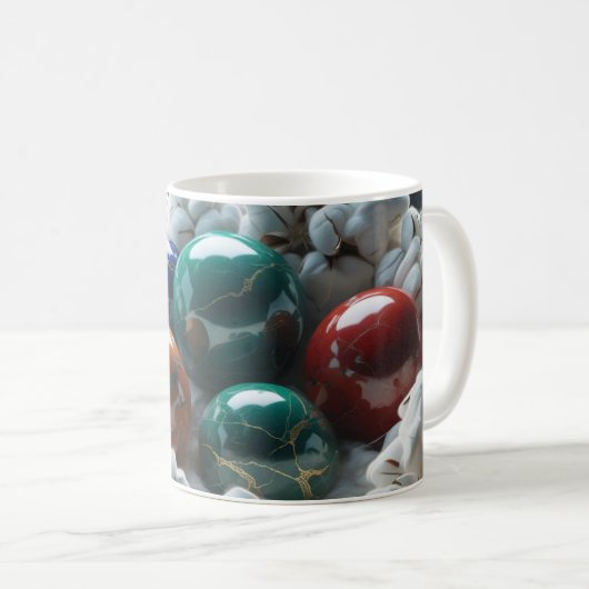 Mug Marbres En Coton (Devant droit)