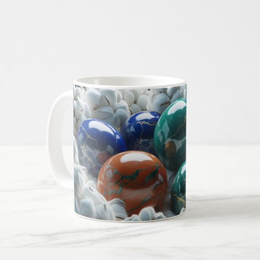 Mug Marbres En Coton (Devant gauche)