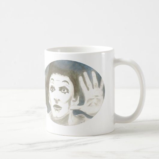 Mug Marcel Marceau n'a besoin d'aucun mot (Droite)