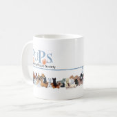 Mug Marchandise de logo de PUPs (Devant gauche)