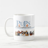 Mug Marchandise de logo de PUPs (Gauche)