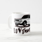 Mug Marchandises de logo de camion de Luv (Devant gauche)