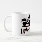 Mug Marchandises de logo de camion de Luv (Gauche)