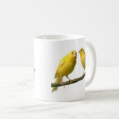 Mug Marchandises d'oiseau jaune canari d'animal (Devant droit)