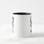 Mug Marchandises en cuir sauvage (Centre)